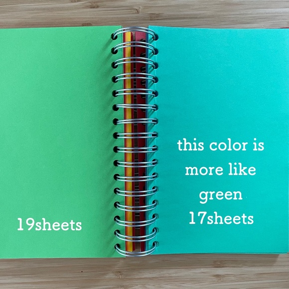 Rainbow Color Notebook 🔸Made in Germany 🔸The Conran Shop🔸Jornal Rare - Picture 6 of 14